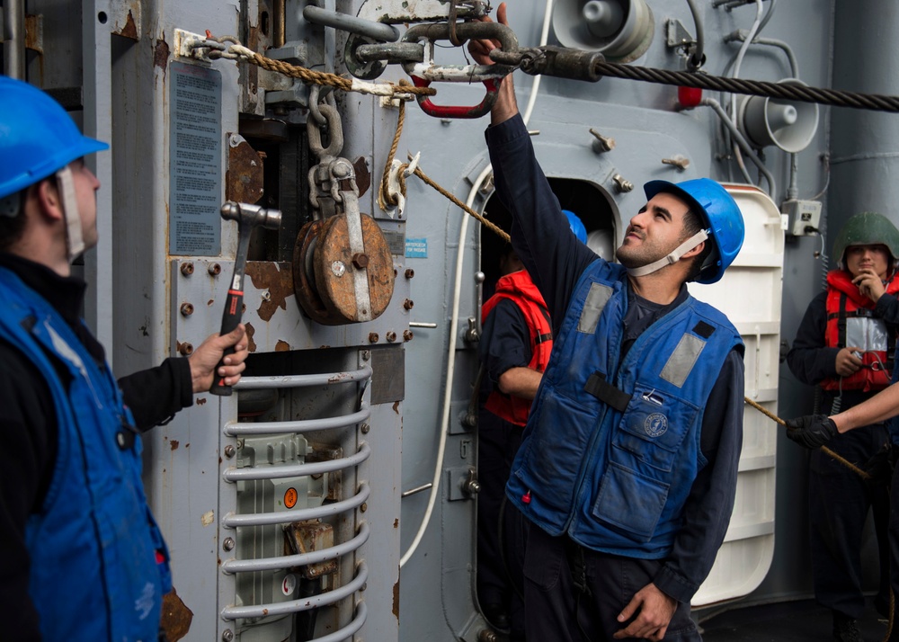 Vella Gulf Replenishment at Sea