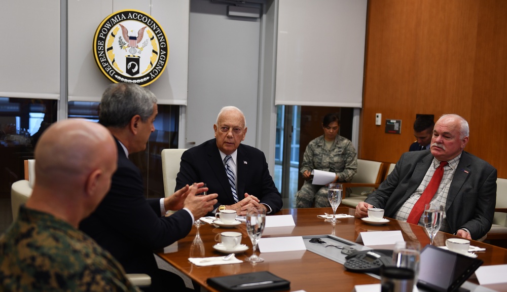 America Battle Monuments Commission Secretary Visits DPAA