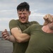 Marines get sprayed with OC on the flight deck