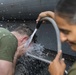 Marines get sprayed with OC on the flight deck