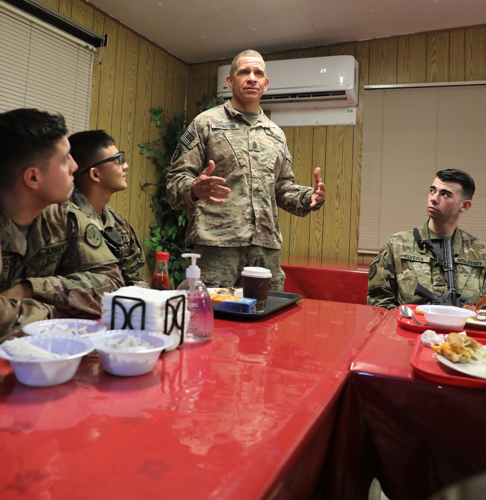 CSM Grinston Battlefield Rotation 2018