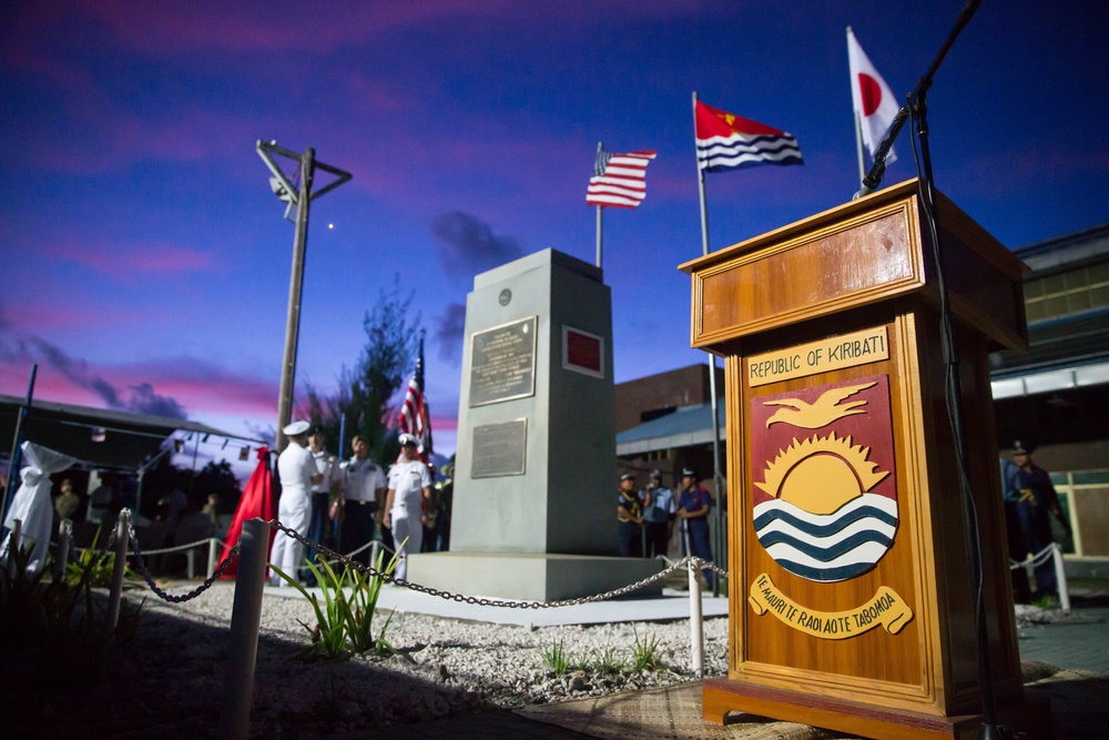 Battle of Tarawa 75th Anniversary Ceremony