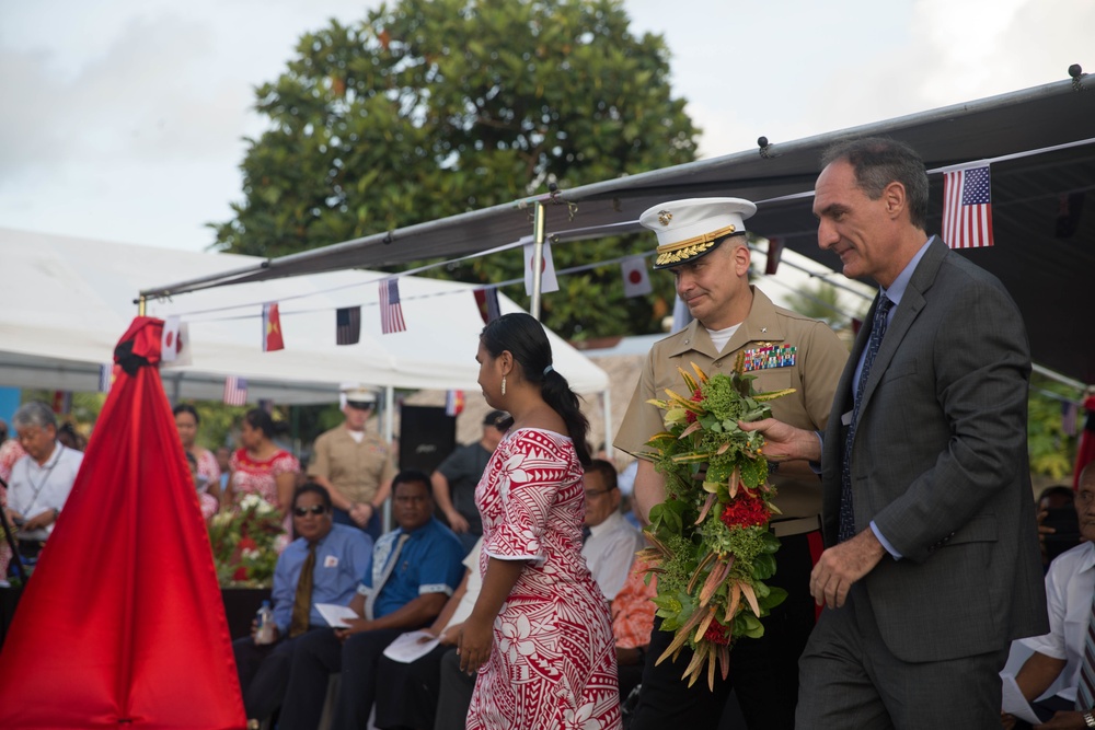 Battle of Tarawa 75th Anniversary Ceremony