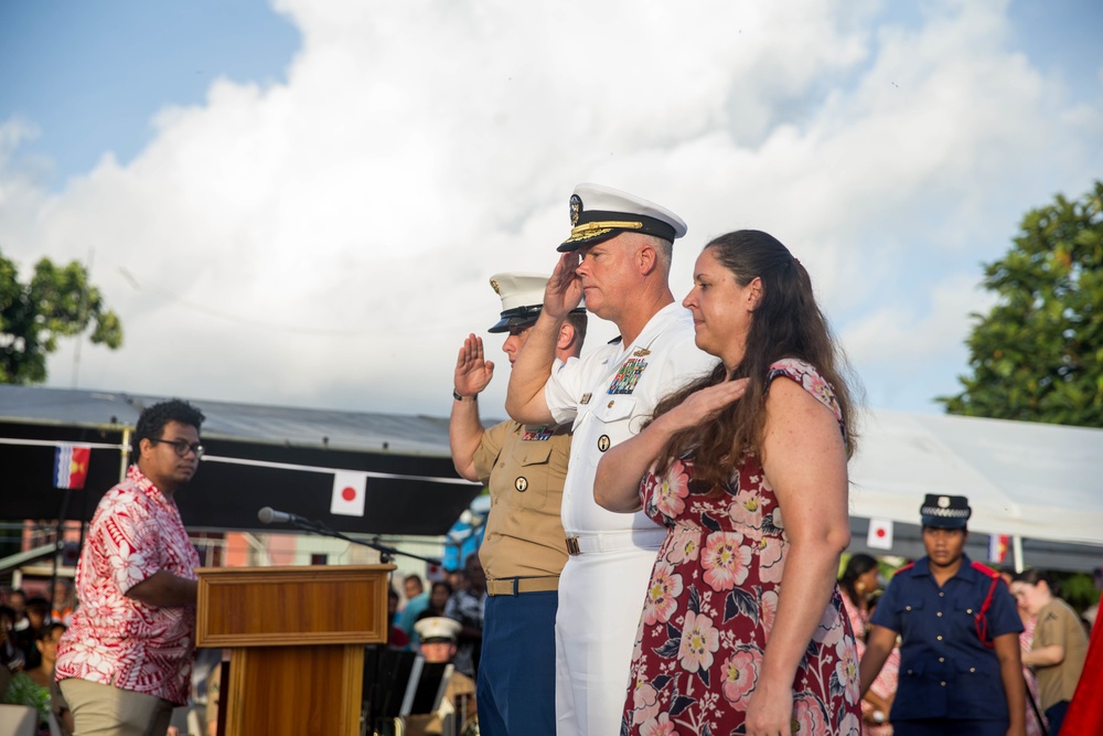 Battle of Tarawa 75th Anniversary Ceremony