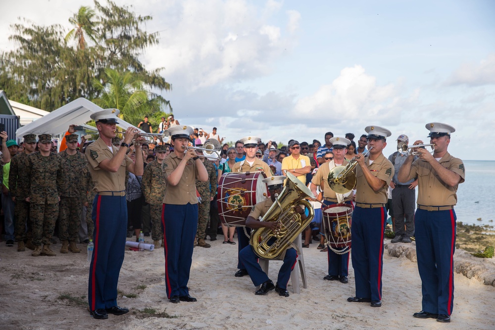 Battle of Tarawa 75th Anniversary Ceremony