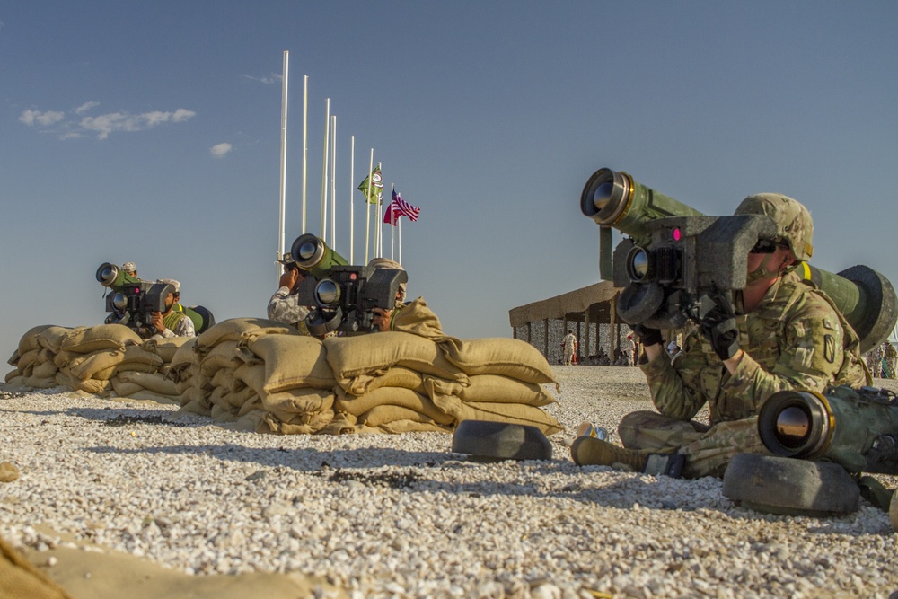 Exercise Eastern Action 2019 – 2-198 AR Conducts Javelin Training in Qatar