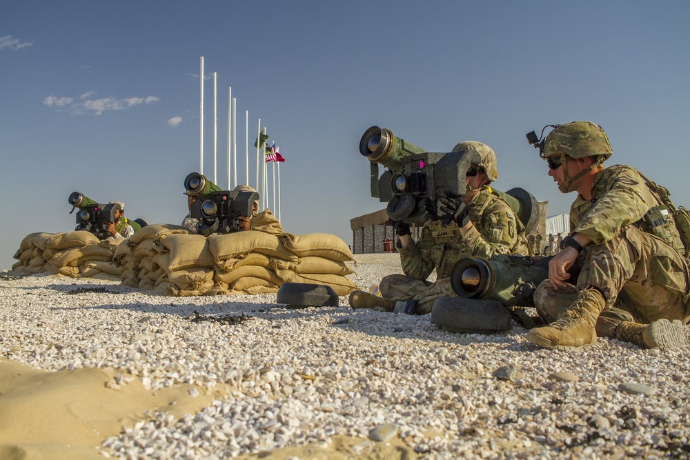 Exercise Eastern Action 2019 – 2-198 AR Conducts Javelin Training in Qatar