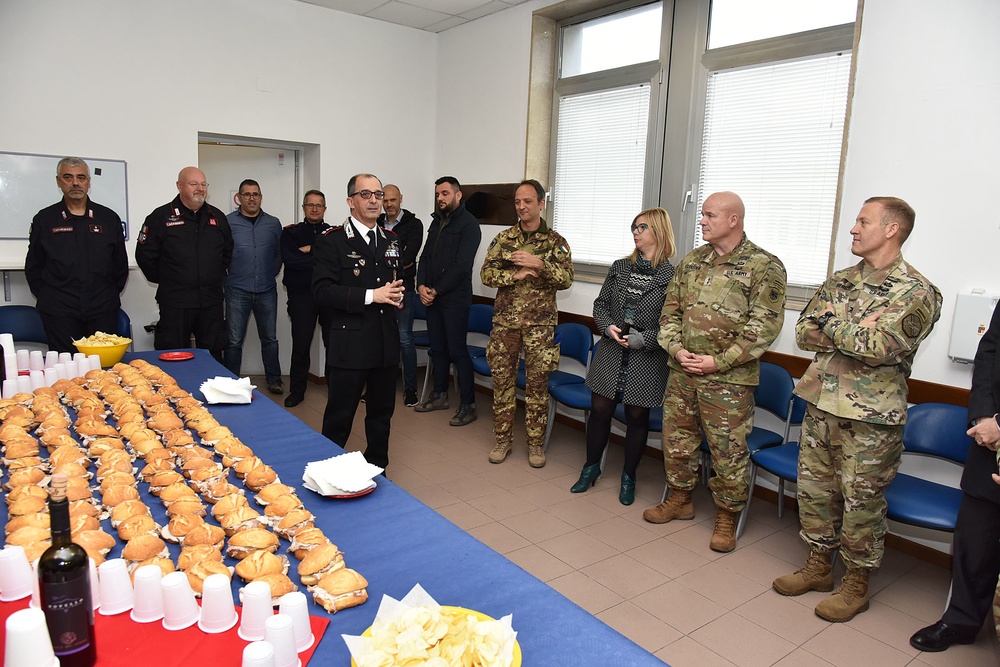 Lt. Col. Lucio Merlo Farewell Ceremony