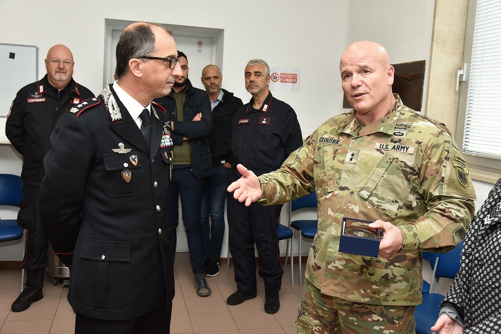 Lt. Col. Lucio Merlo Farewell Ceremony