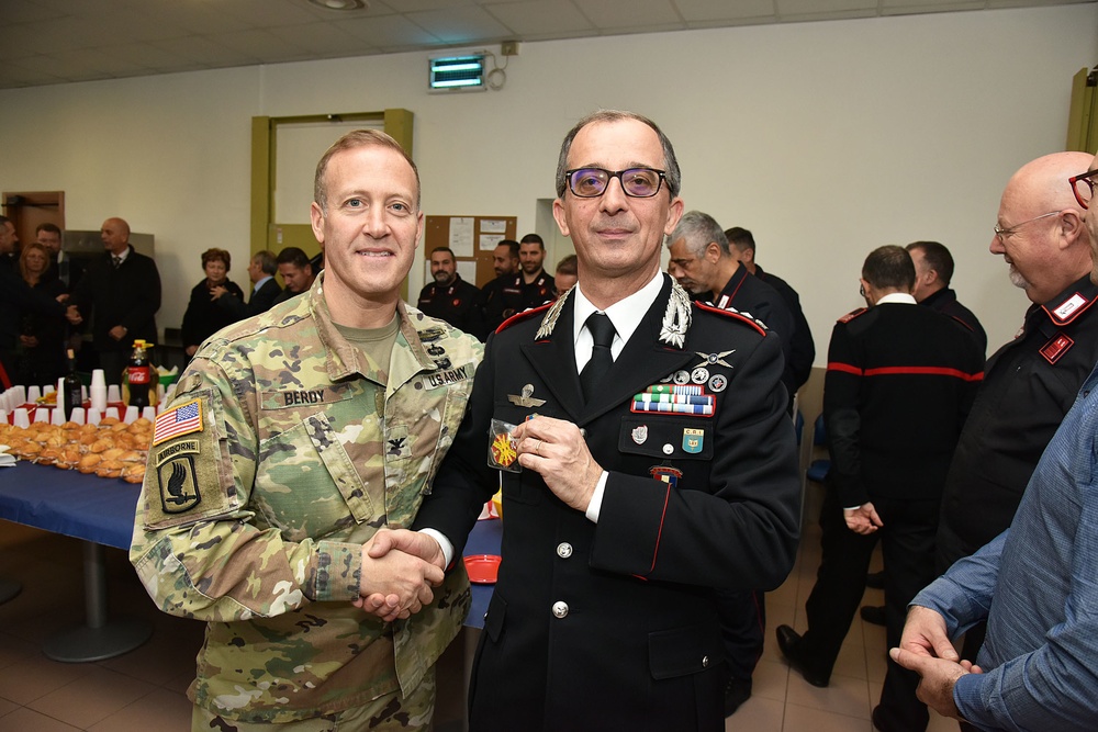 Lt. Col. Lucio Merlo Farewell Ceremony