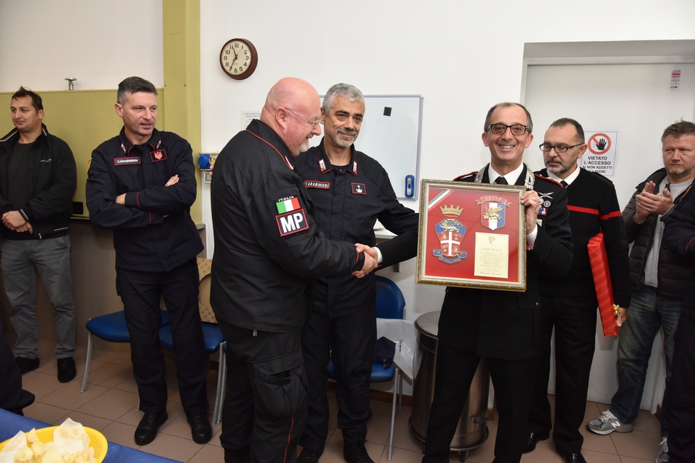 Lt. Col. Lucio Merlo Farewell Ceremony