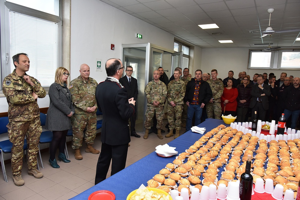 Lt. Col. Lucio Merlo Farewell Ceremony