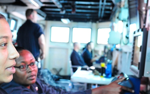 USS Emory S. Land participates in joint exercise