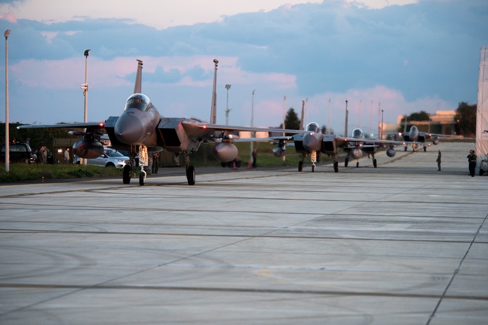 493rd FS trains during Tactical Leadership Programme 18-4