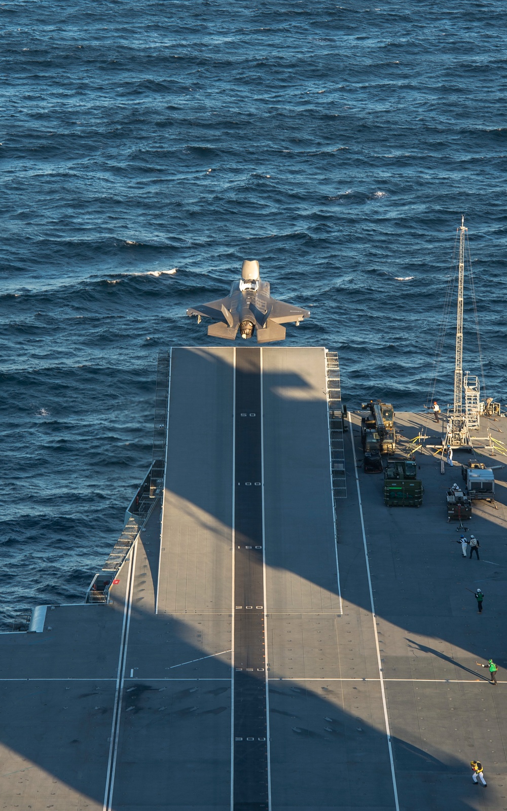 BF-5 Flight 393, Maj Lippert and BF-4 flight 532, CDR Nathan Gary test aboard HMS Queen Elizabeth.  The F-35 Pax River Integrated Test Force is testing aboard the HMS Queen Elizabeth for phase two of the First of Class Flight Trails(Fixed Wing) from Briti