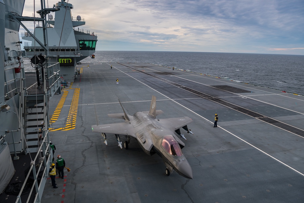 Pax ITF returns to HMS Queen Elizabeth for DT-2, week 2
