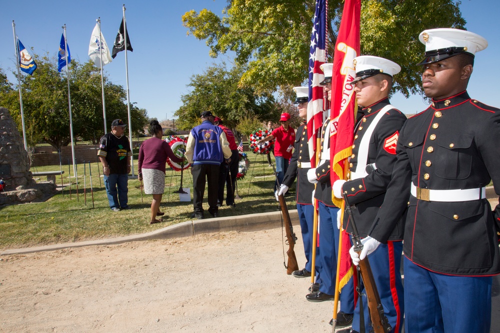 Veterans Day memorial service