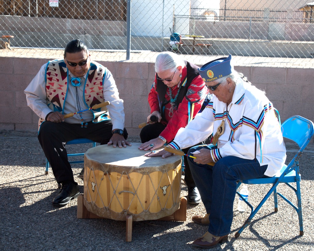 Navajo Code Talks Mural dedication