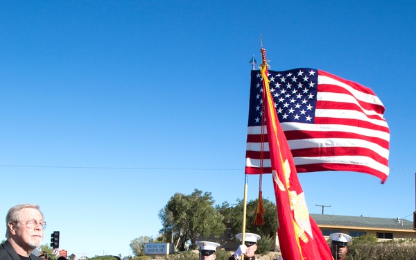 Navajo Code Talks Mural dedication