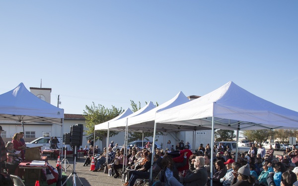 Navajo Code Talks Mural dedication
