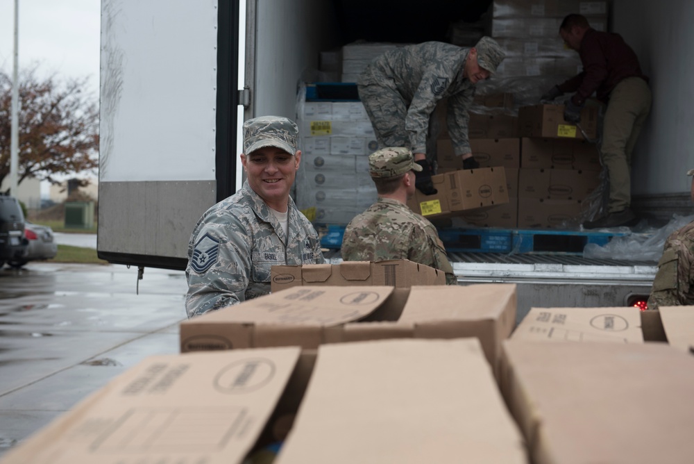 Diamonds deliver gobblers to Airmen