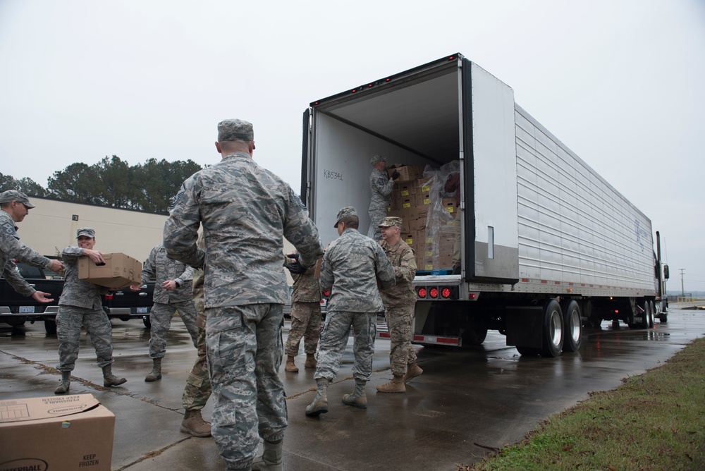 Diamonds deliver gobblers to Airmen