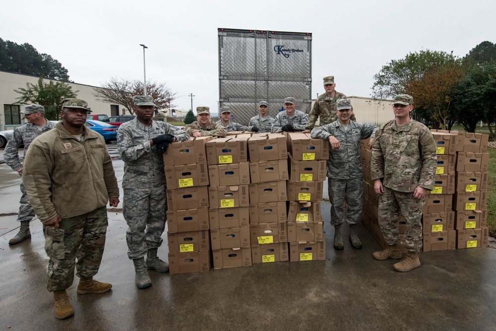 Diamonds deliver gobblers to Airmen
