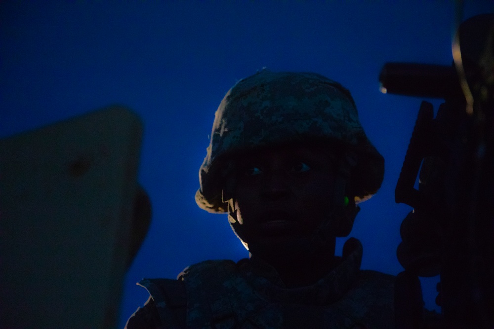 Downed Gunner Exercise during Task Force Dagger