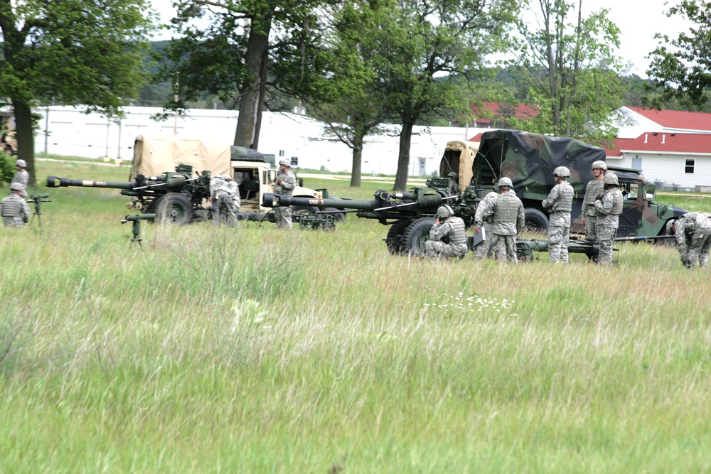 2016 training ops with 120th Field Artillery