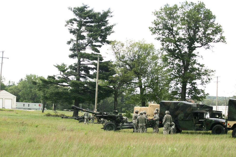2016 training ops with 120th Field Artillery