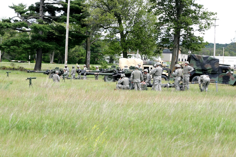 2016 training ops with 120th Field Artillery