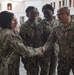 CNO and MCPON visit Sailors in Naples Thanksgiving Week