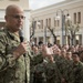 CNO and MCPON visit Sailors in Naples Thanksgiving Week