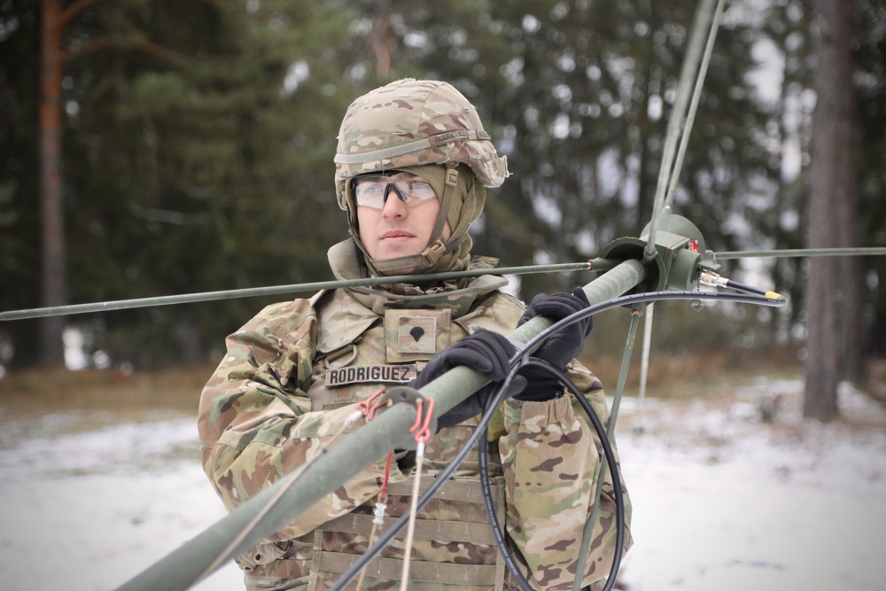 First Snow Provides First Test for 91st Brigade Engineer Battalion