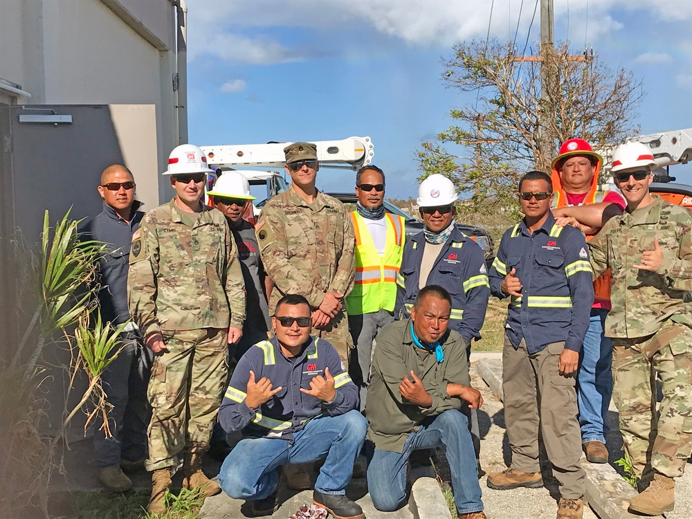 USACE/FEMA Temporary Emergency Power Team Re-energizes Saipan International Airport