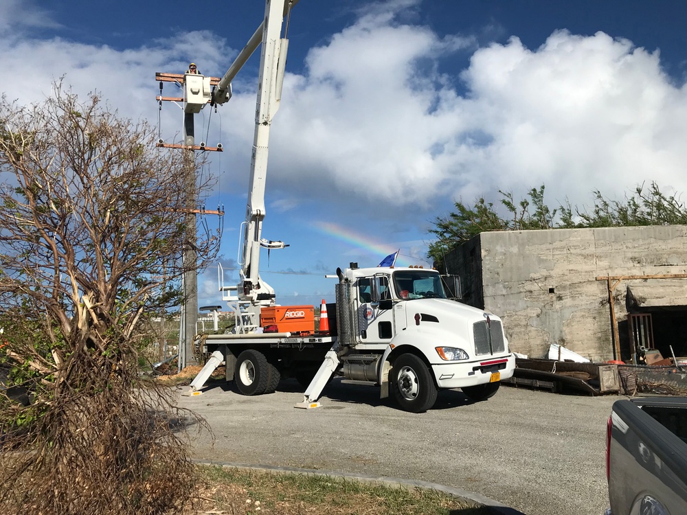 USACE/FEMA Temporary Emergency Power Team Re-energizes Saipan International Airport