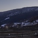 Sunset over Camp Leatherneck, Norway