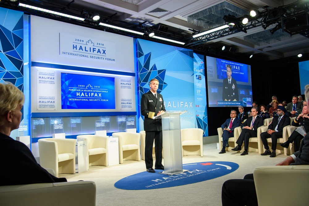 U.S. INDO-PACOM Commander at Halifax International Security Forum