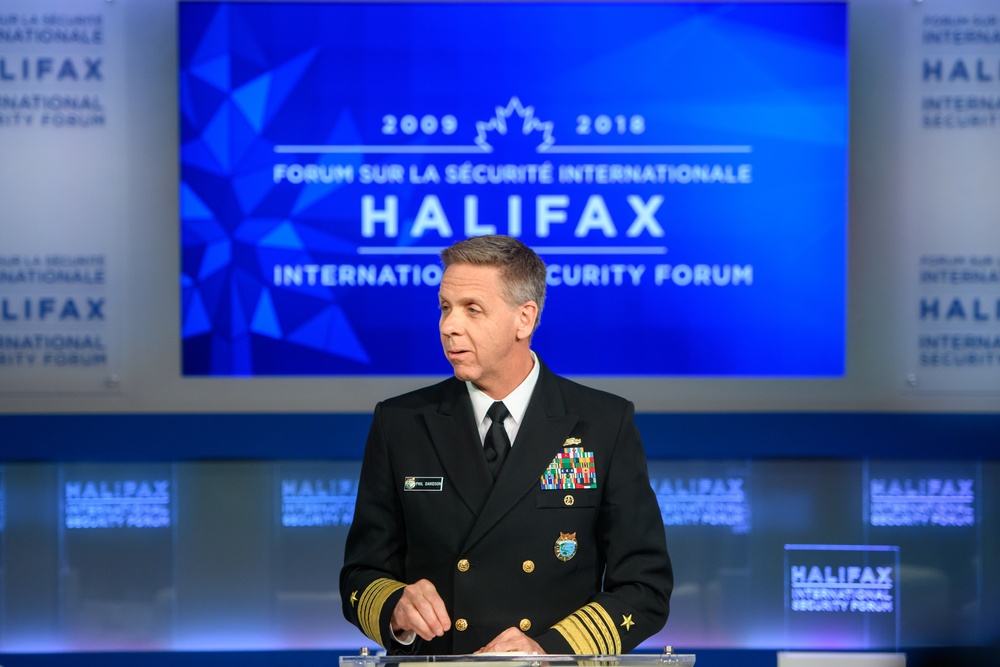 U.S. INDO-PACOM Commander at Halifax International Security Forum