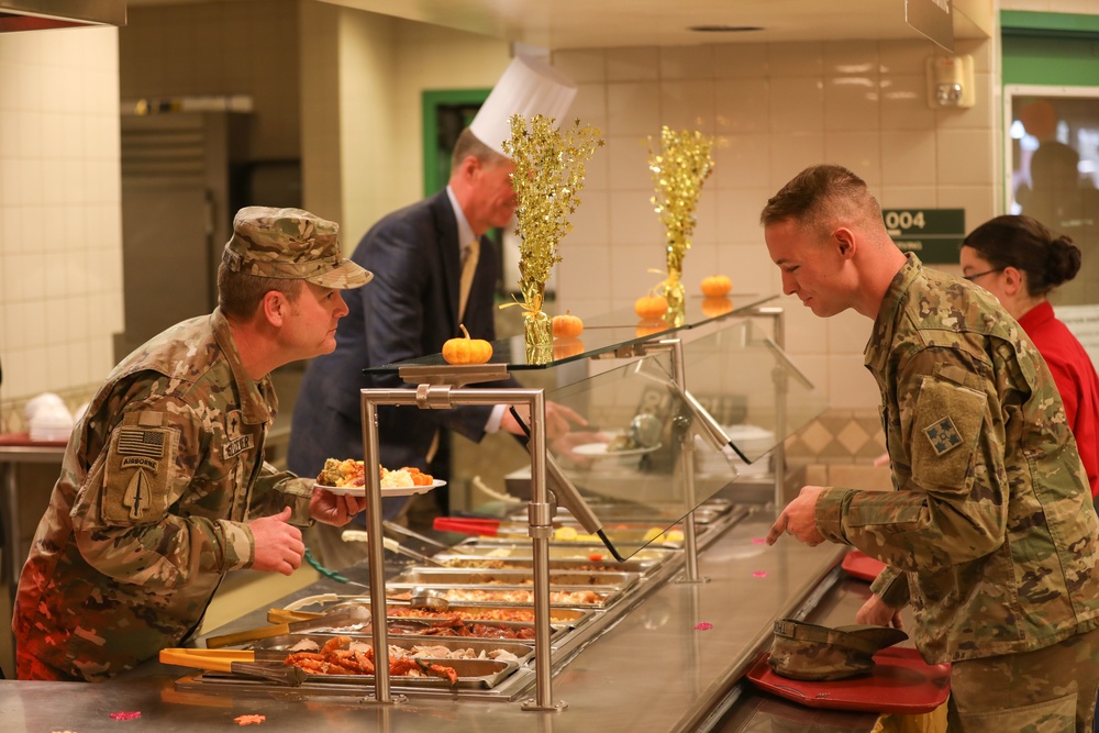 James R. Wolfe Dining Facility Thanksgiving