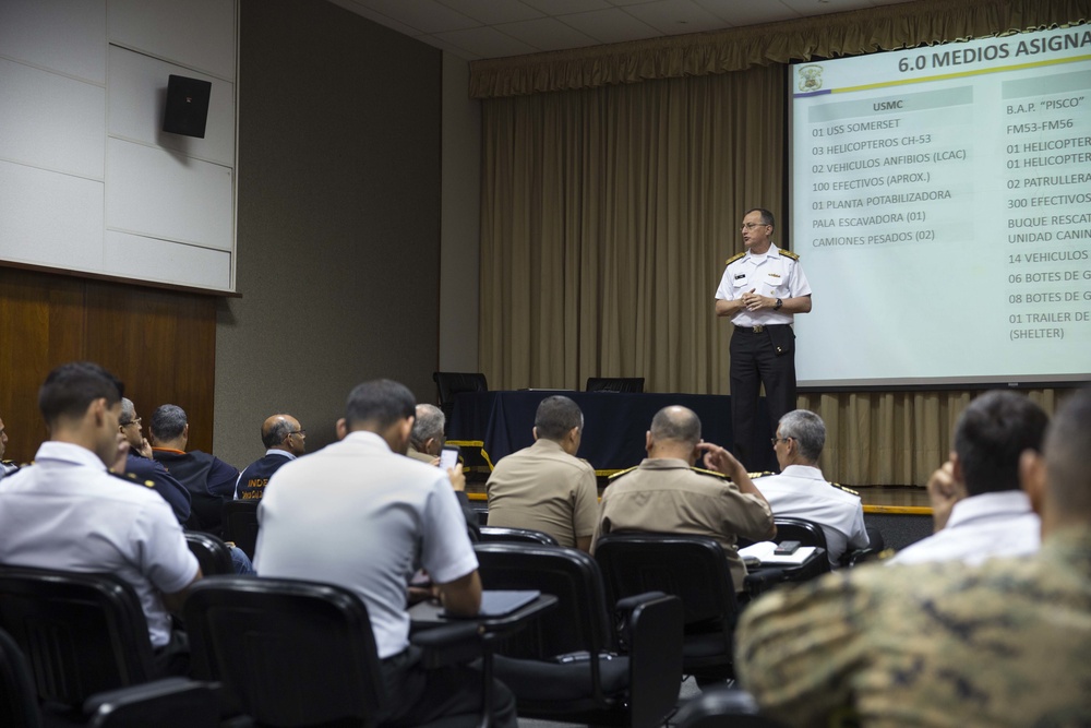 SPMAGTF-Peru planning continues