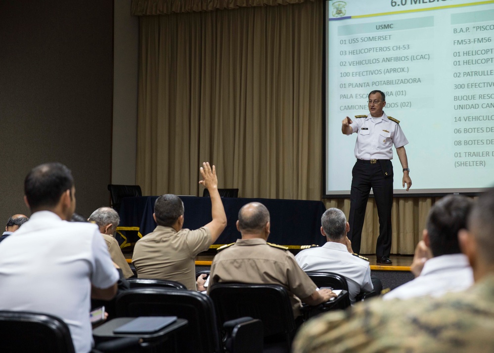 SPMAGTF-Peru planning continues