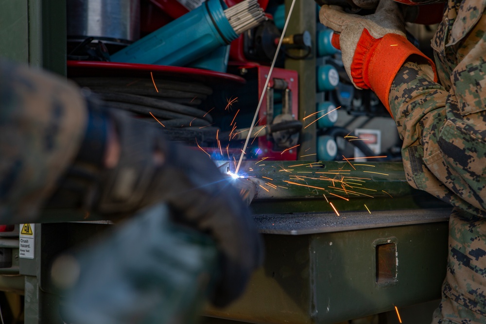 U.S. Marines assist CBP with Border Support