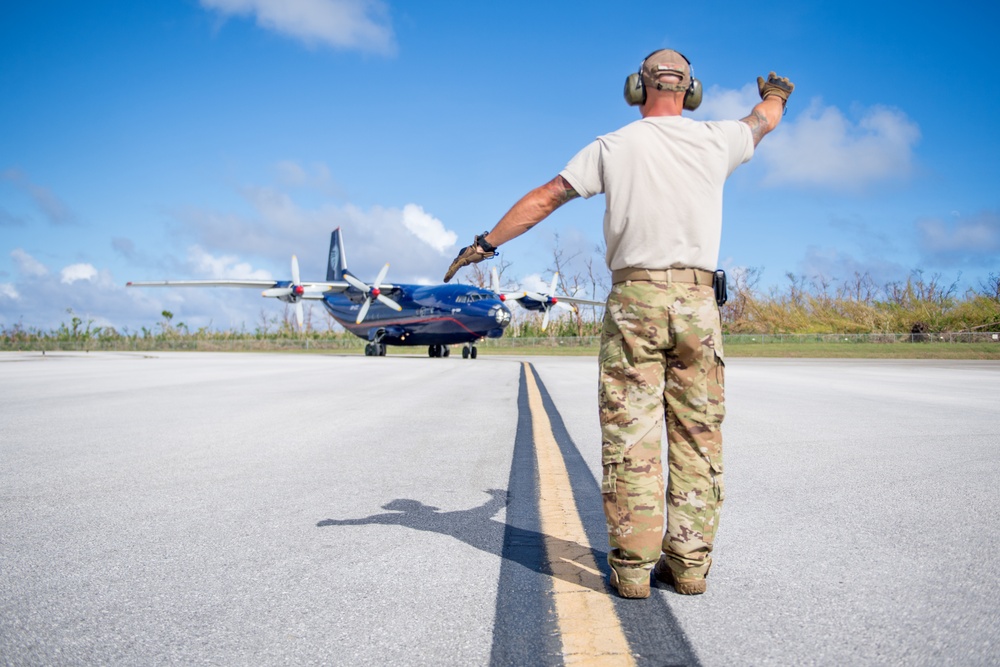 36th CRG Continues Recovery Efforts in Tinian