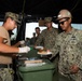 NMCB 1 and 303rd MEB Serve Dinner During Recovery Efforts in Tinian