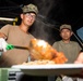 NMCB 1 and 303rd MEB Serve Dinner During Recovery Efforts in Tinian