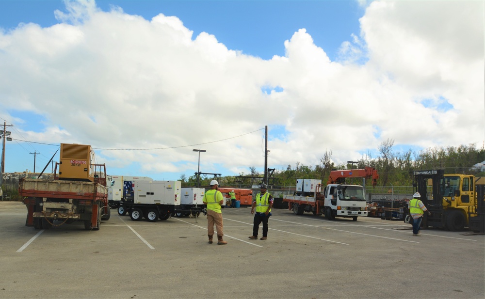 Alpha Company 249th Engineer Battalion (Prime Power) working jointly with Guam Power Authority