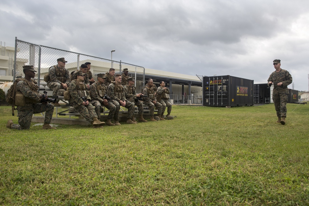 3rd Battalion, 2nd Marine Regiment Infantry Squad Leaders Teach Communication Strategy and Operations Marines Scouting and Patrolling