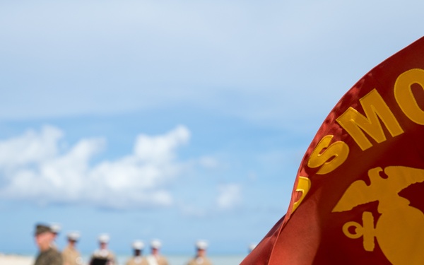 Commemoration Ceremony and Promotion at Original Battle of Tarawa Site