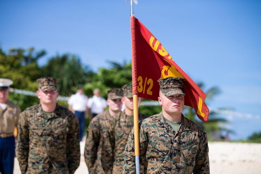 Commemoration Ceremony and Promotion at Original Battle of Tarawa Site